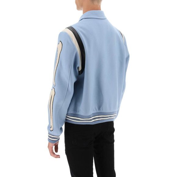 Amiri 'Bones' Varsity Bomber Jacket - Picture 3 of 4
